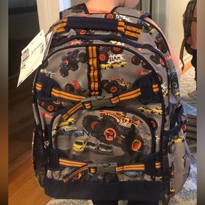 BRAND NEW Pottery Barn Hot Wheels Backpack